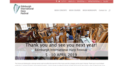 Desktop Screenshot of harpfestival.co.uk
